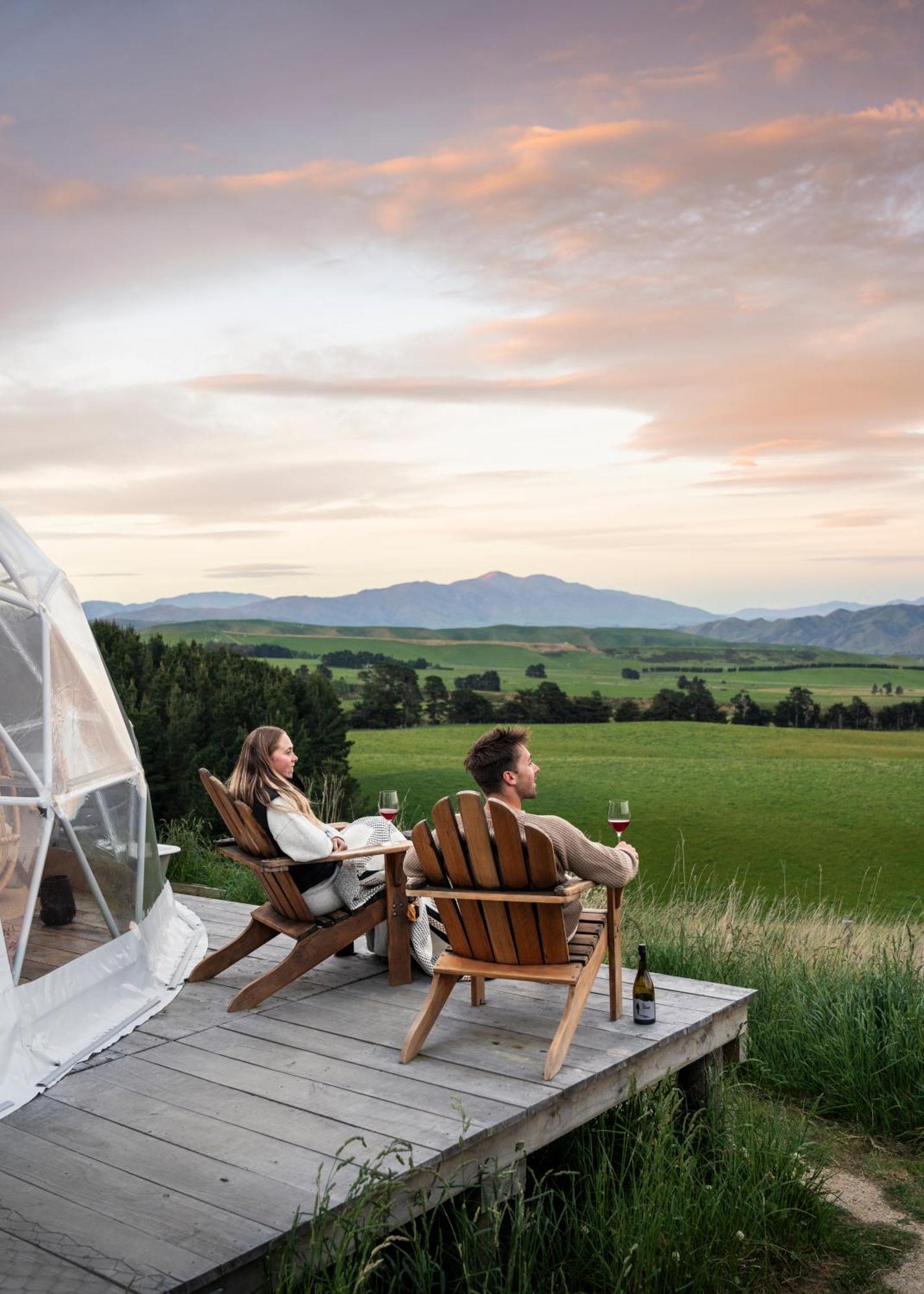 Valley Views Glamping Kurow Exterior foto